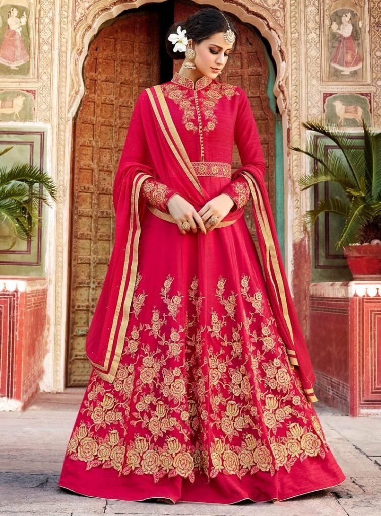 Anarkali Frocks for Bridals